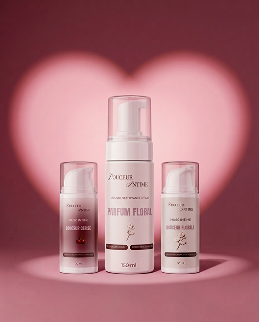Pack Rituel Intime Complet - Mousse intime + muscs
