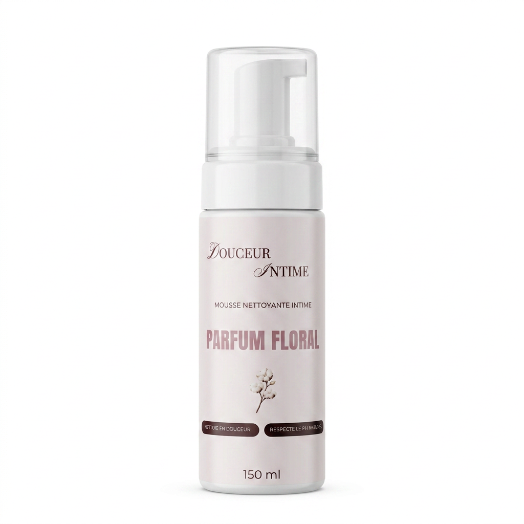 Mousse nettoyante intime - Parfum floral - 150 ml