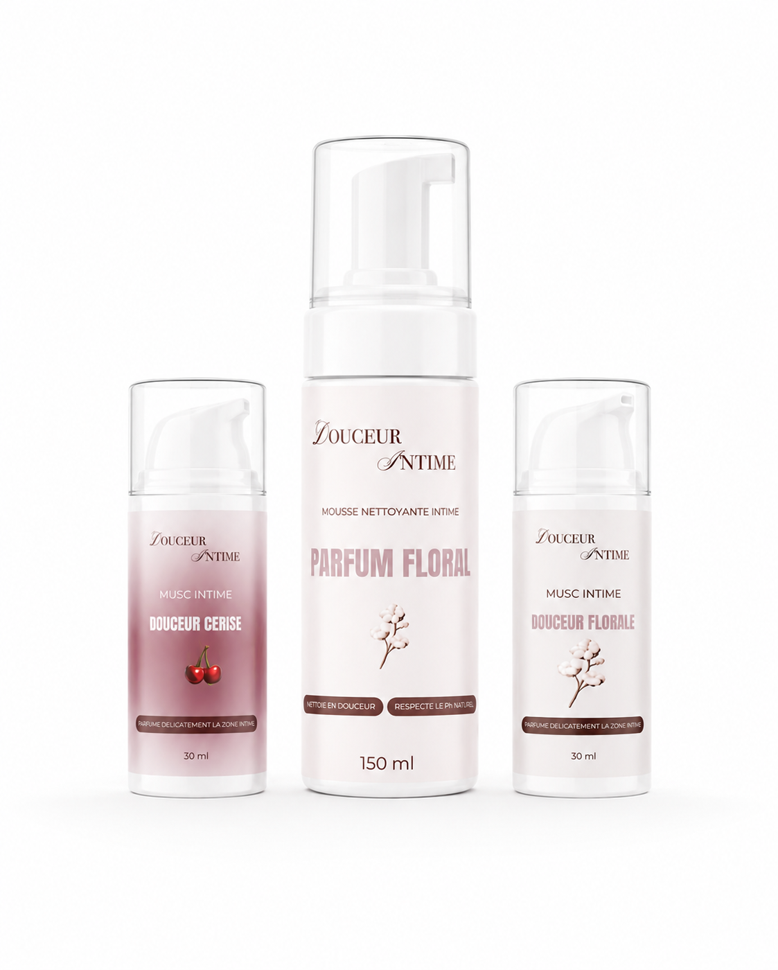 Pack Rituel Intime Complet - Mousse intime + muscs