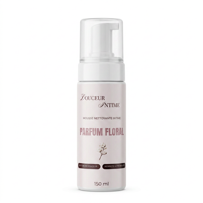 Mousse nettoyante intime - Parfum floral - 150 ml