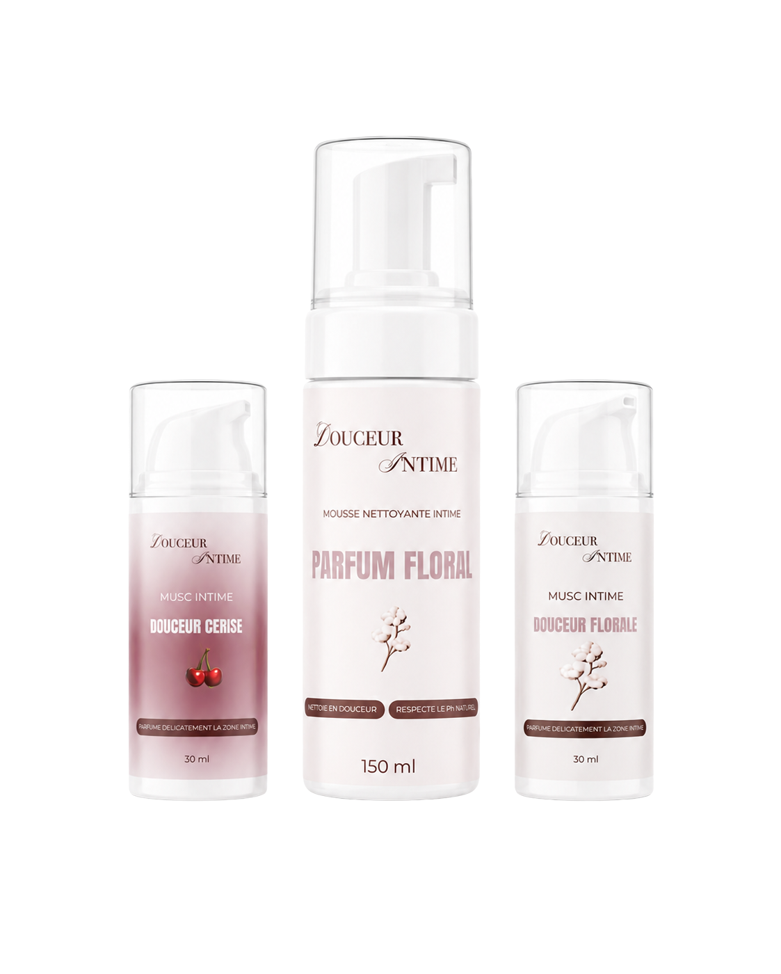 Pack Rituel Intime Complet - Mousse intime + muscs